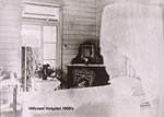 Patient's room in the Hillcrest Hospital 1900s