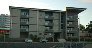 Rockhampton Hospital staff accommodation building