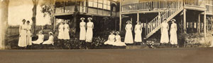Hillcrest Hospital nursing staff in February 1922