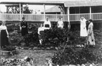 Nursing staff with patients at Westwood Sanatorium early 1920s