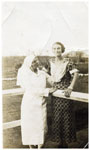 Sister Edna May Weber and Kath Davidson at the Westwood Sanatorium 1933