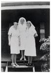 Nursing staff at Muttaburra Hospital ca. 1936