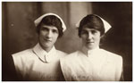 Postcard picturing two nurses 1920