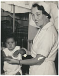 Matron C. M. (Kitty) Lewis Rockhampton Hospital Dec 1964.