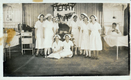 Christmas at Rockhampton Hospital ca. 1935