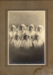 Sister Clarice Crudgington with colleagues, Rockhampton Hospital graduation 1925.