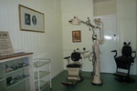 Dental equipment in the Country Hospital Museum at the Rockhampton Heritage Village 